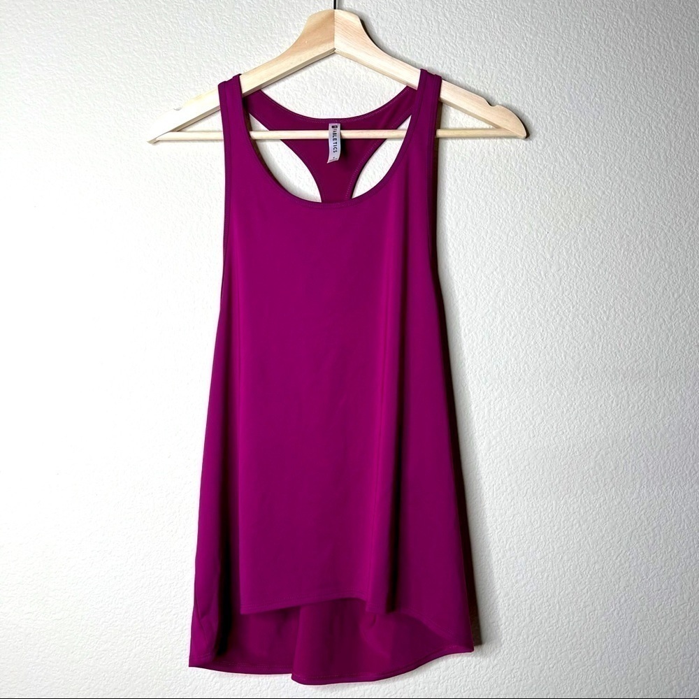 Fabletics Tank Top Burgundy Small